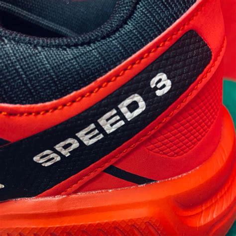 Keep Running Speed 3 Mens Size 47 Black / Red Running Shoes(s)