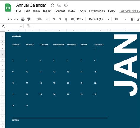 How to make a calendar in Google Sheets (2023 guide + templates ...