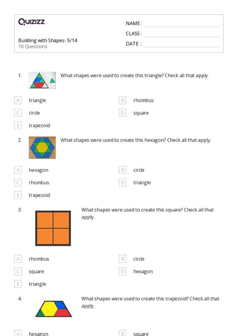 50+ Triangles worksheets for Kindergarten on Quizizz | Free & Printable