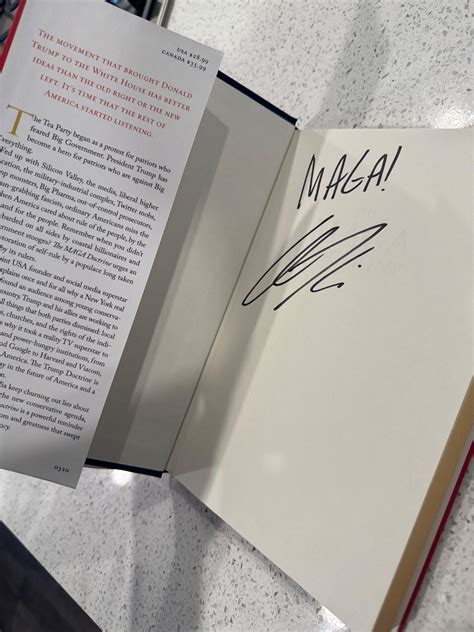 RIP CHARLIE KIRK - THE MAGA DOCTRINE - SIGNED AUTOGRAPH | #4903422761