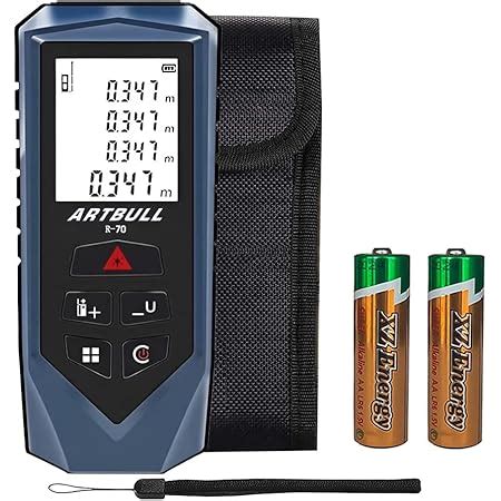 Serplex® Laser Measuring Tape, 70m /229ft Laser Measure Device, ± 2mm ...