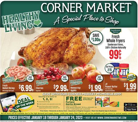 Corner Market Ad Circular - 01/18 - 01/24/2023 | Rabato