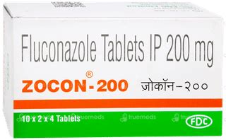 Zocon 200 Tablet 4 - Uses, Side Effects, Dosage, Price | Truemeds