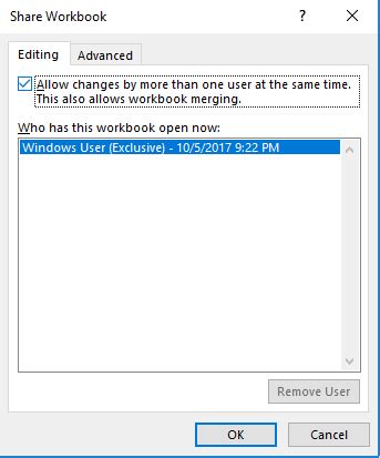 Excel File Multiple Editors at Once 的图像结果