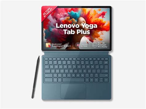 Lenovo Yoga Tab Plus With 144Hz Display, Snapdragon 8 Gen 3 Chip ...