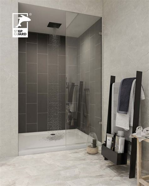 Waterproof SPC Shower Wall Panels – STEP GUARD Floors & Walls