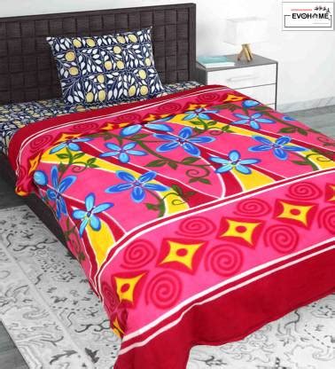 Printed Single Fleece Blanket Price in India - Buy Printed Single ...