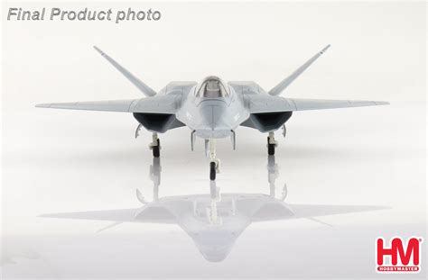 YF-23 "Gray Ghost" PAV-2, AF ser.no.87-0801,1990 (with 3 xAIM-120,2 xAIM-9)