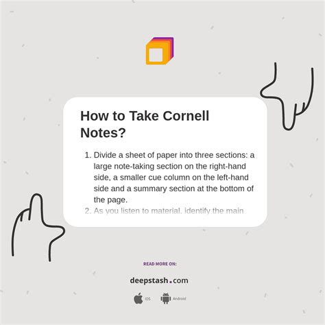 Image result for How Do Do Cornell Notes Properly
