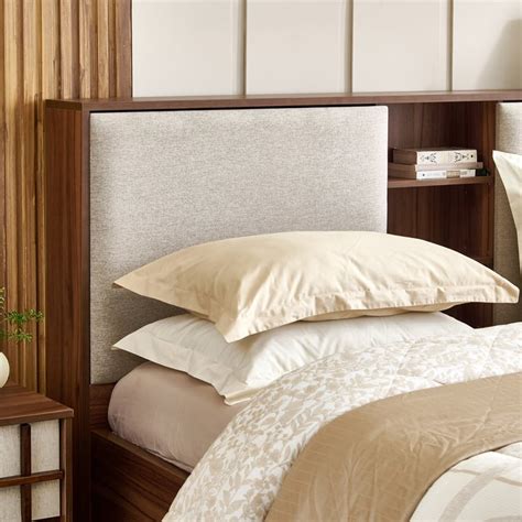 Buy Shoji Zen Queen Bed - Brown from Home Centre at just INR 28999.0