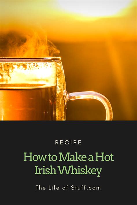 irish hot whiskey recipe