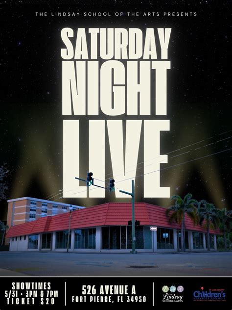 SNL End of the Year Showcase!, 526 Avenue A Fort Pierce,Fl 34950, 31 ...