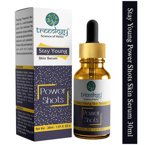 Buy Treeology Stay Young Skin Serum with Vitamin A, Hyaluronic acid ...