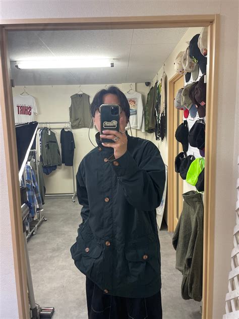 patagonia chin strap polyester chore coat 90s | focus