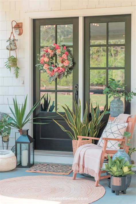 Front Porch Spring Decor 的图像结果