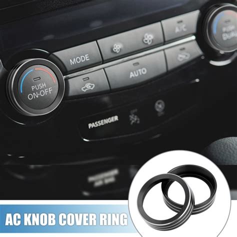 AC Knob Ring Cover Ring Knob Covers for Nissan Rogue | Ubuy India