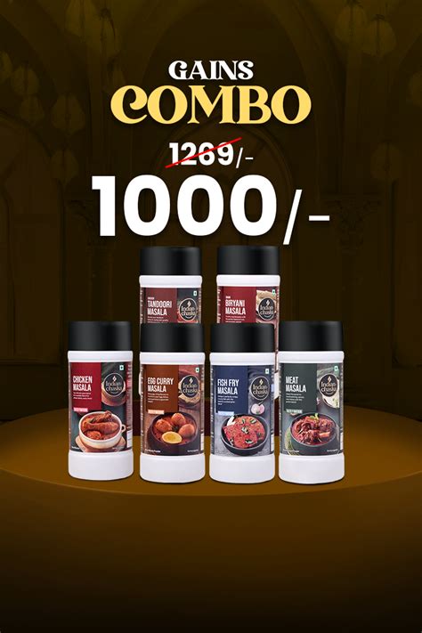 Gains Combo (200g) – Indian Chaska