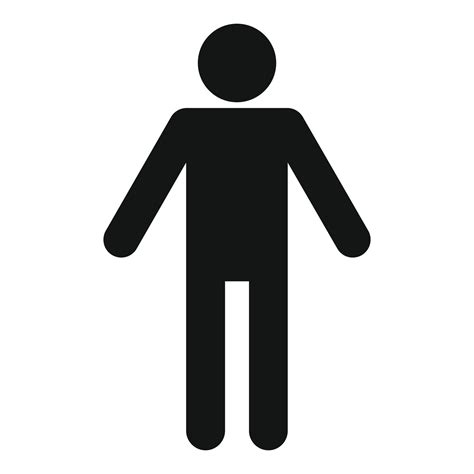 figura de palo stickman icono pictograma vector simple 14568011 Vector ...