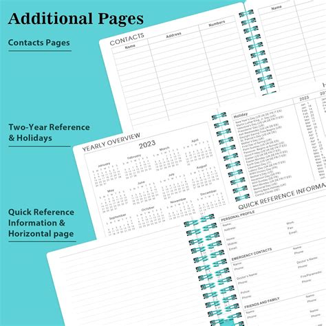 Buy 2023 Planner - Planner 2023 with Weekly & Monthly Spreads, Jan 2023 ...