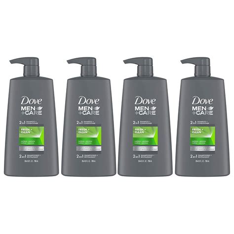 Buy Dove Men+Care 2-in-1 Shampoo and Conditioner Nourishes and ...