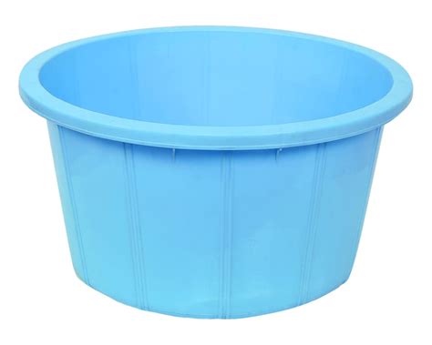 Kuber Industries Plastic Unbreakable Multipurpose Bath Tub/Washing Tub ...