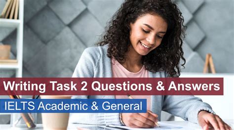 IELTS Writing Task 2 Questions with Answers - FREE