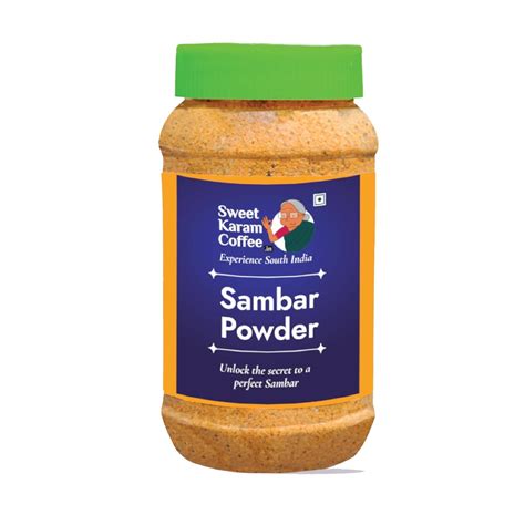 Sweet Karam Coffee Sambar Powder (Podi) – 180 grams | No Onion or ...