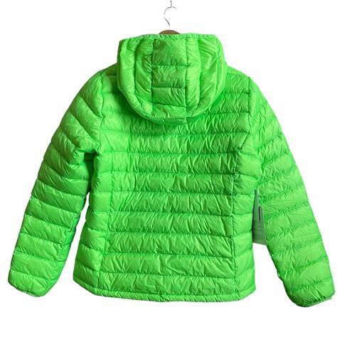 Buy Aritzia TNA Botanie Goose Down Packable Puffer Jacket Neon Paradise ...