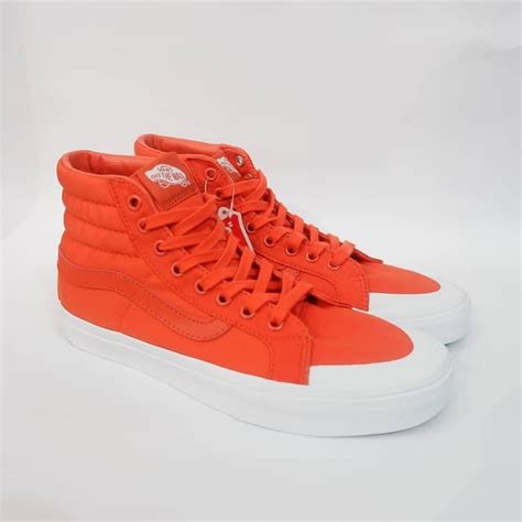 SK8-HI REISSUE 13 Canvas Pureed Pumpkin Orange Off White – Discount Store