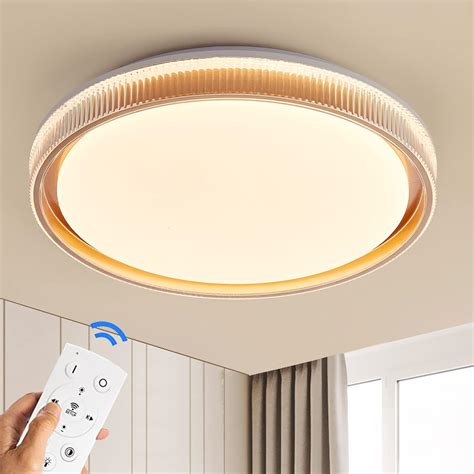 Flush Mount Ceiling Light with Remote Control, 15.7 India | Ubuy