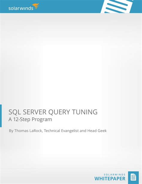 Image result for Query Tuning Tutorials