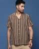 Buy Beige & Brown Shirts for Men by SHOWOFF Online | Ajio.com