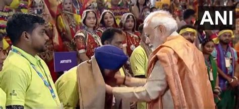 PM Modi performs 'puja' at ITPO complex in Delhi prior to its inaugural