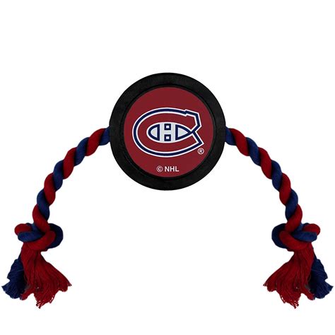 NHL Montreal Canadiens Puck Toy for Dogs & Cats. Play Hockey with Your ...