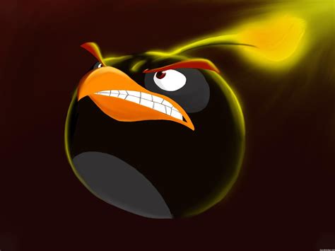 Angry Birds Bomb Wallpapers - Wallpaper Cave