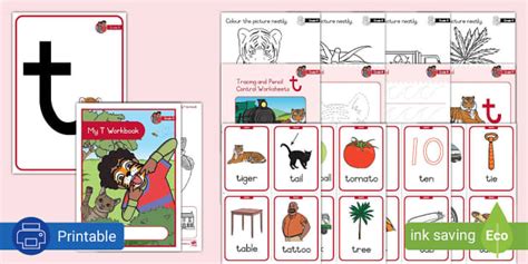 Grade R Phonics Pack T