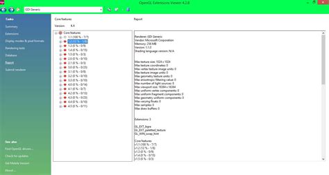 Image result for Check OpenGL Version Windows 1.0