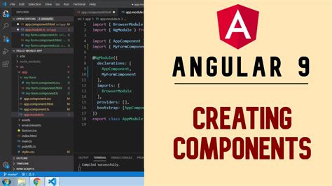 Define Component in Angular2 的图像结果