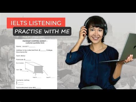 IELTS Listening Tips and Practice - Fill in the blanks Video Lecture ...