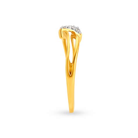 Stylish Diamond Finger Ring