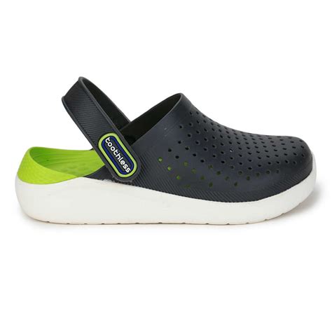 Shop Online Boys Gray And Green Solid Clogs at ₹899