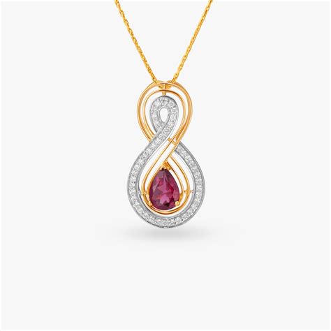 Infinite Diamond Pendant