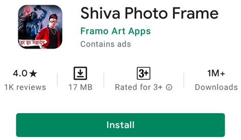 Shiva Photo Frame Mobile App | Special Lord Shiva Photo Frame Editor ...