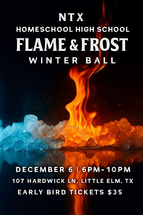 NTX Flame and Frost Winter Ball at Little Elm Community Center on 6th ...