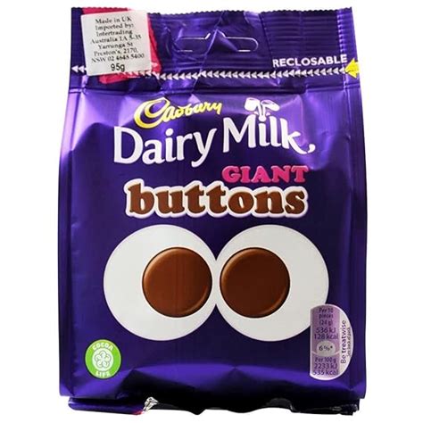 Cadbury Dairy Milk Giant Button, 95 g : Amazon.in: Grocery & Gourmet Foods