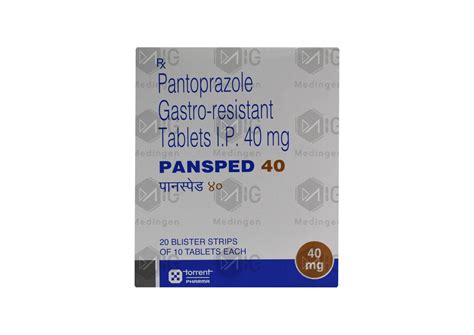 Pansped 40mg Tablet : Uses, Benefits, Side Effects & Price