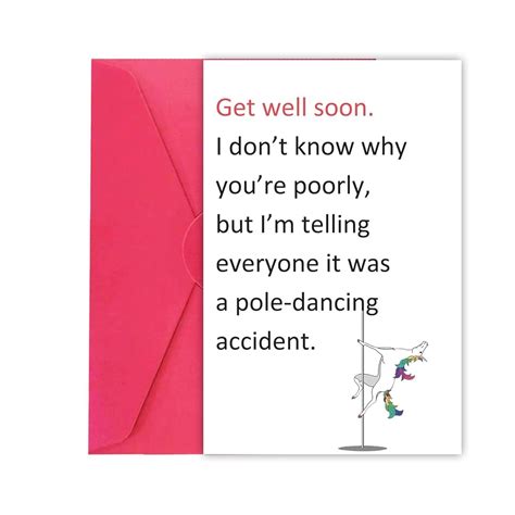XXDJLP Funny Get Well Soon Cards for Men Women, India | Ubuy