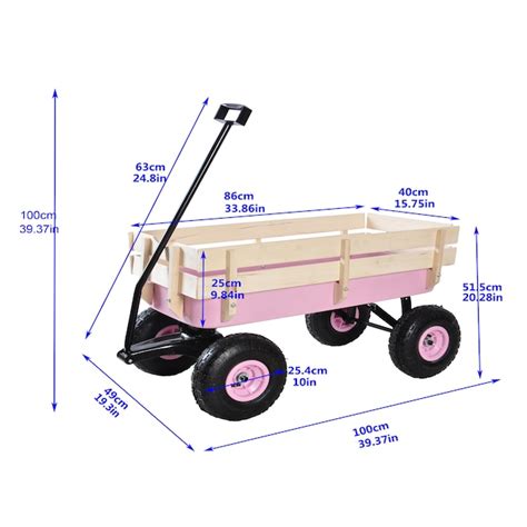 Damerin Yard Carts 3-cu ft Steel Yard Cart 1011GC15 at Lowes.com