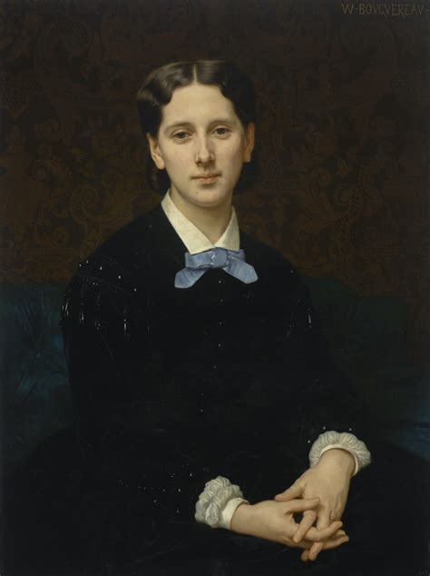 WILLIAM ADOLPHE BOUGUEREAU (FRENCH, 1825-1905), Portrait de Madame ...