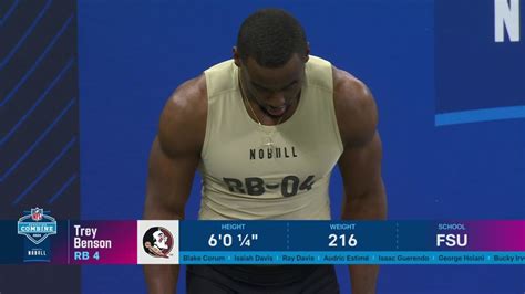 Skyler Bell runs official 4.40-second 40-yard dash at 2026 combine Vector Art